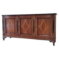 Italian Handcrafted Inlaid Sideboard by Giorgio Piotto