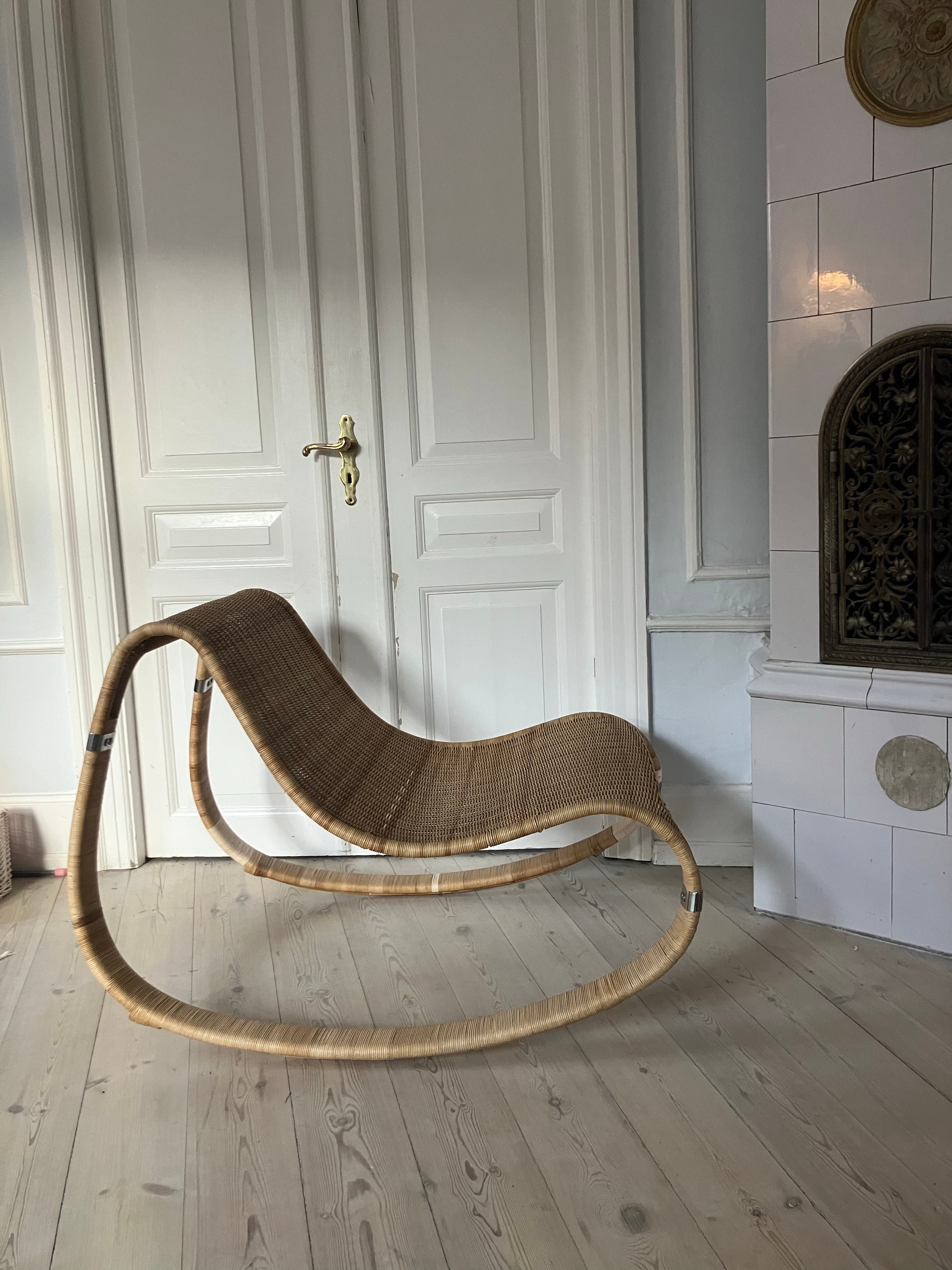 Vintage ikea rocking chair 