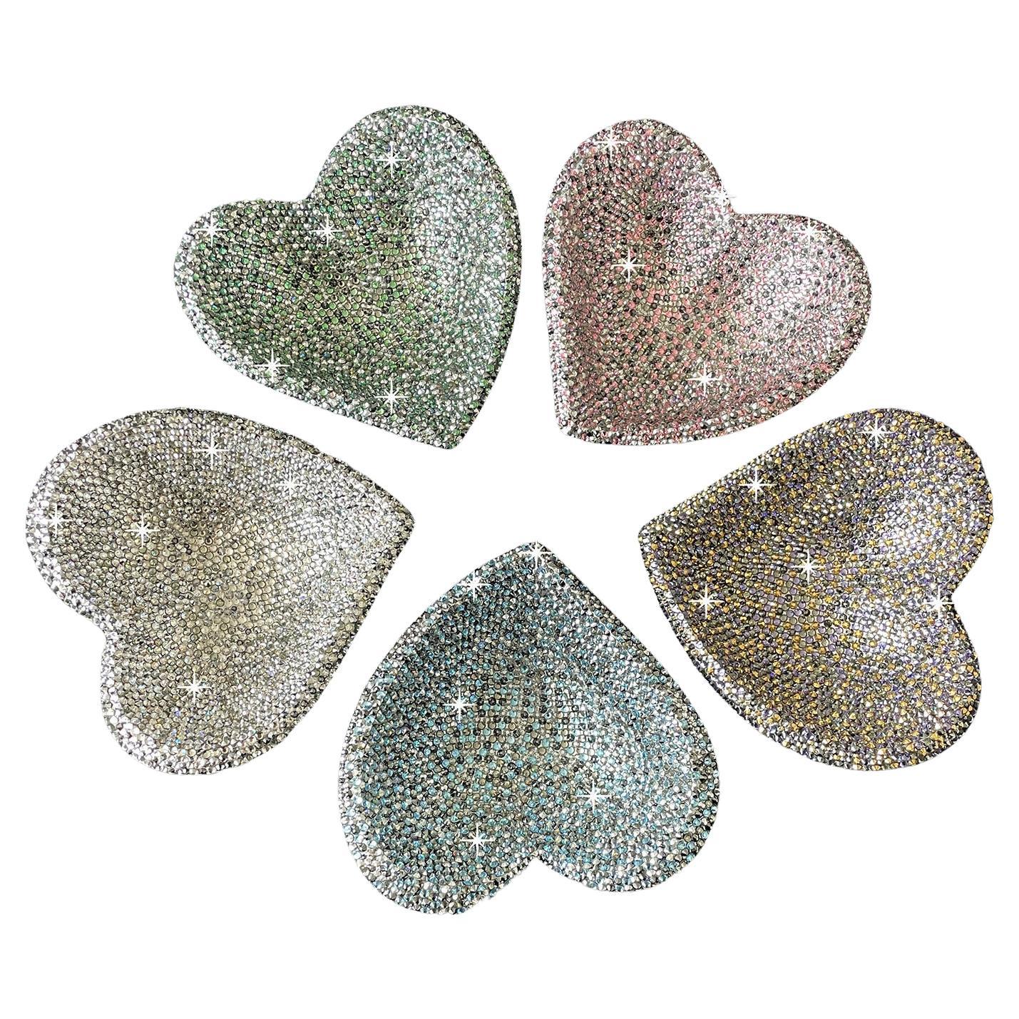 “Shimmer Melange” Small Heart For Sale