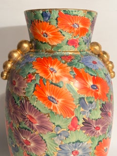 Art-Déco-Vase von Ceramiche F.A.C.I. Civita Castellana, 1940er Jahre