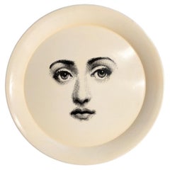 Vassoio in Metallo 'Tema e Variazioni' di Piero Fornasetti Anni 60