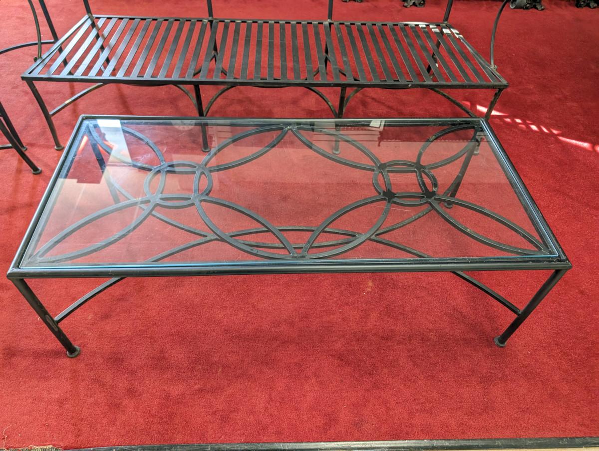 Art Déco Summer Classics - Set di sedute per esterni in ferro battuto da 4 pezzi in vendita