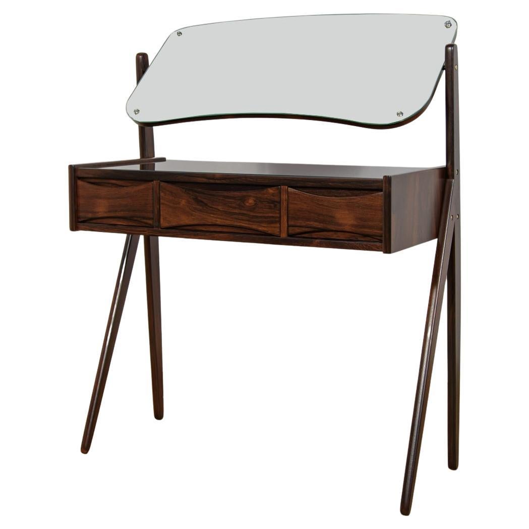 Mid-Century Rosewood Dressing Table by A. Vodder for Ølholm Møbelfabri, 1960s For Sale