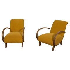 Art déco  Fauteuils, Pologne, années 1930, Ensemble de 2