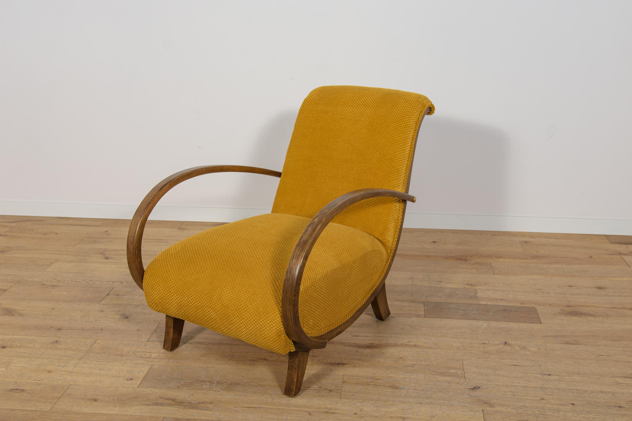 Art déco  Fauteuils, Pologne, années 1930, Ensemble de 2 en vente 6