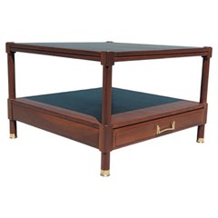 Refinished Mid Century Walnut End/Coffee Table by Heritage, c1960s