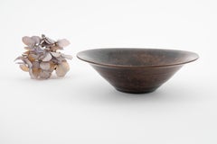 Hans van den Ende Hand-Thrown Stoneware Bowl, Netherlands, 1976