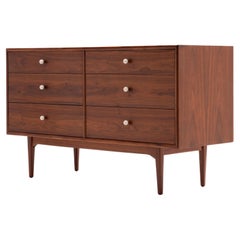Drexel Declaration Kipp Stewart & Stewart MacDougall 6 Drawer Lowboy Dresser