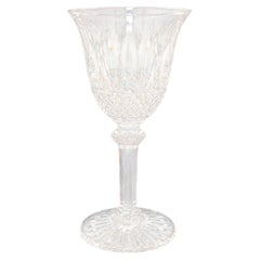 St Louis crystal wine glass, Tommy pattern - 20th century circa 1930 - 15cm