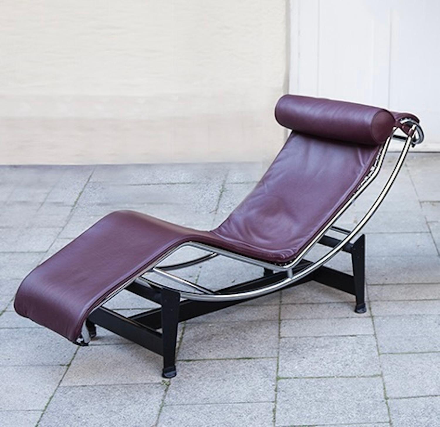 LC4 Chaiselongue in limitierter Auflage von Le Corbusier für Cassina 1990er Jahre (Bauhaus) im Angebot