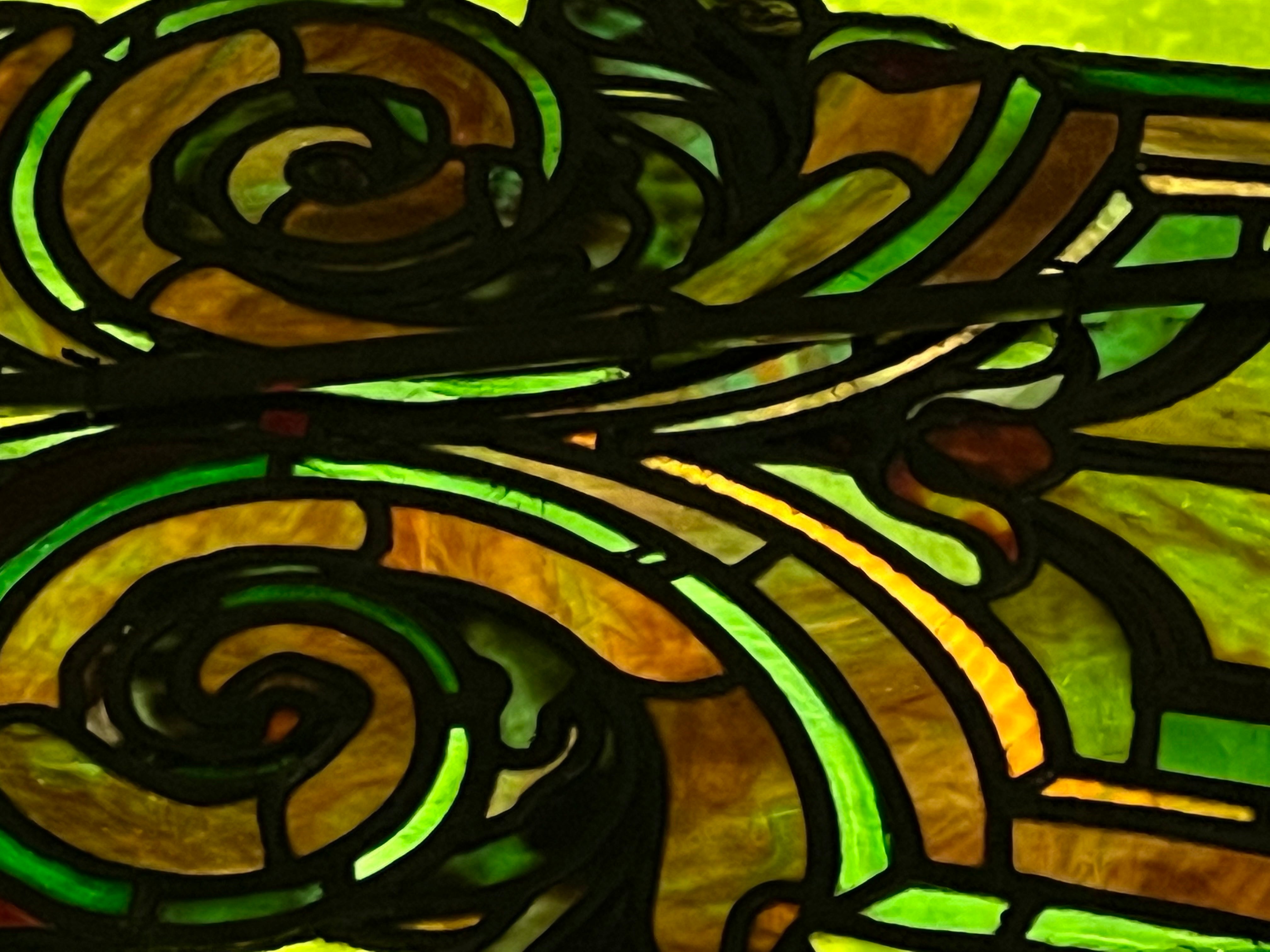 Tiffany Studios rare Monumental Historicsl Museum Window Westinghouse ...