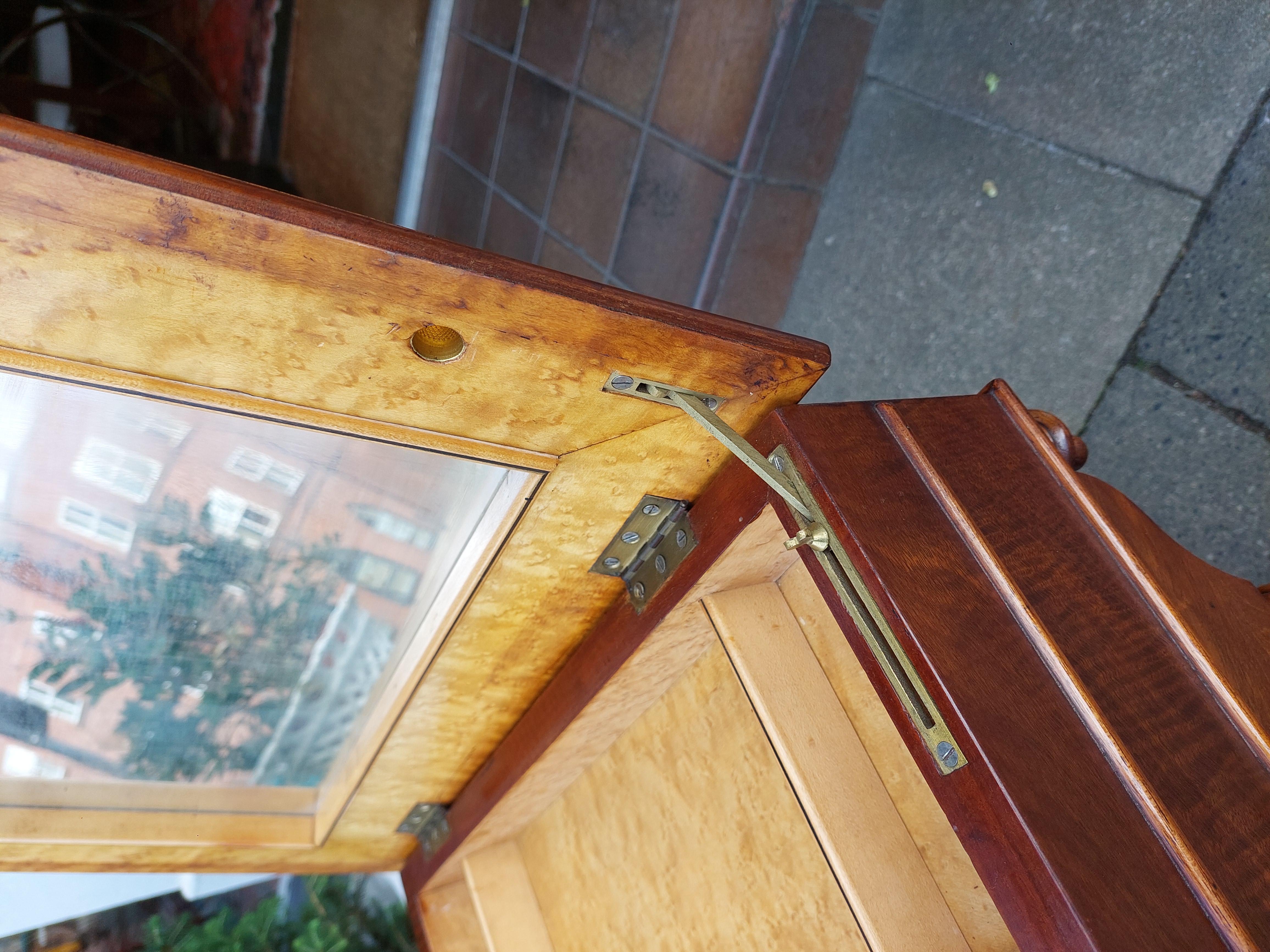 Table de travail en acajou de la fin du 19e siècle Bon état - En vente à Altrincham, GB