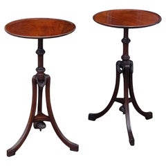 Pair of late Victorian Mahogany Occasional Tables