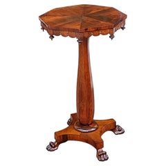 William IV Rosewood Occasional Side Table