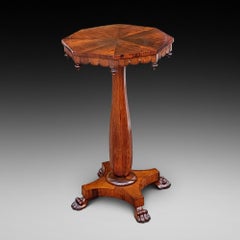William IV Rosewood Occasional Side Table