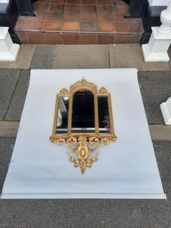 Late 19thC Gilt Framed Wall Mirror