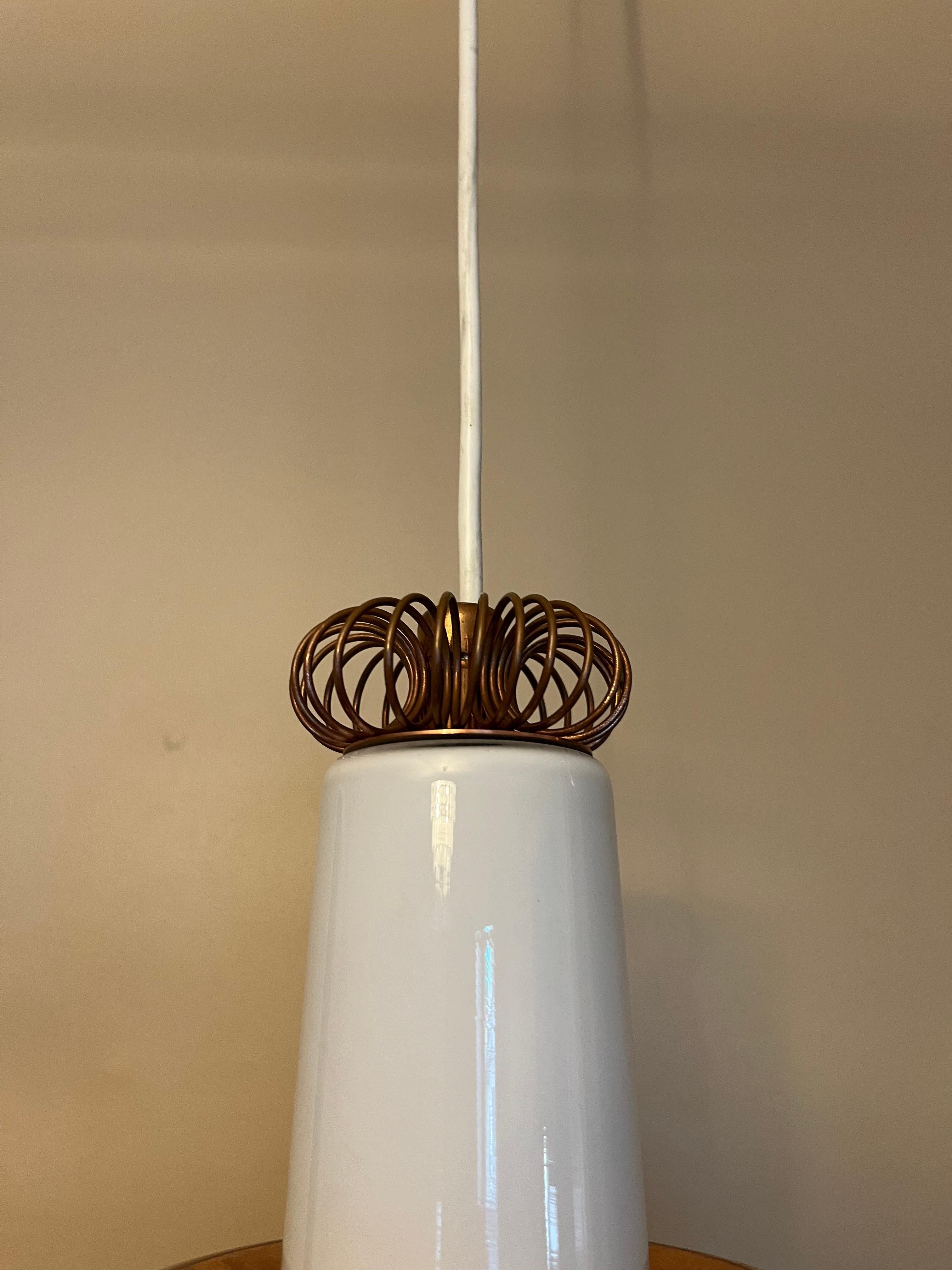 Metalwork A ceiling lamp Model 