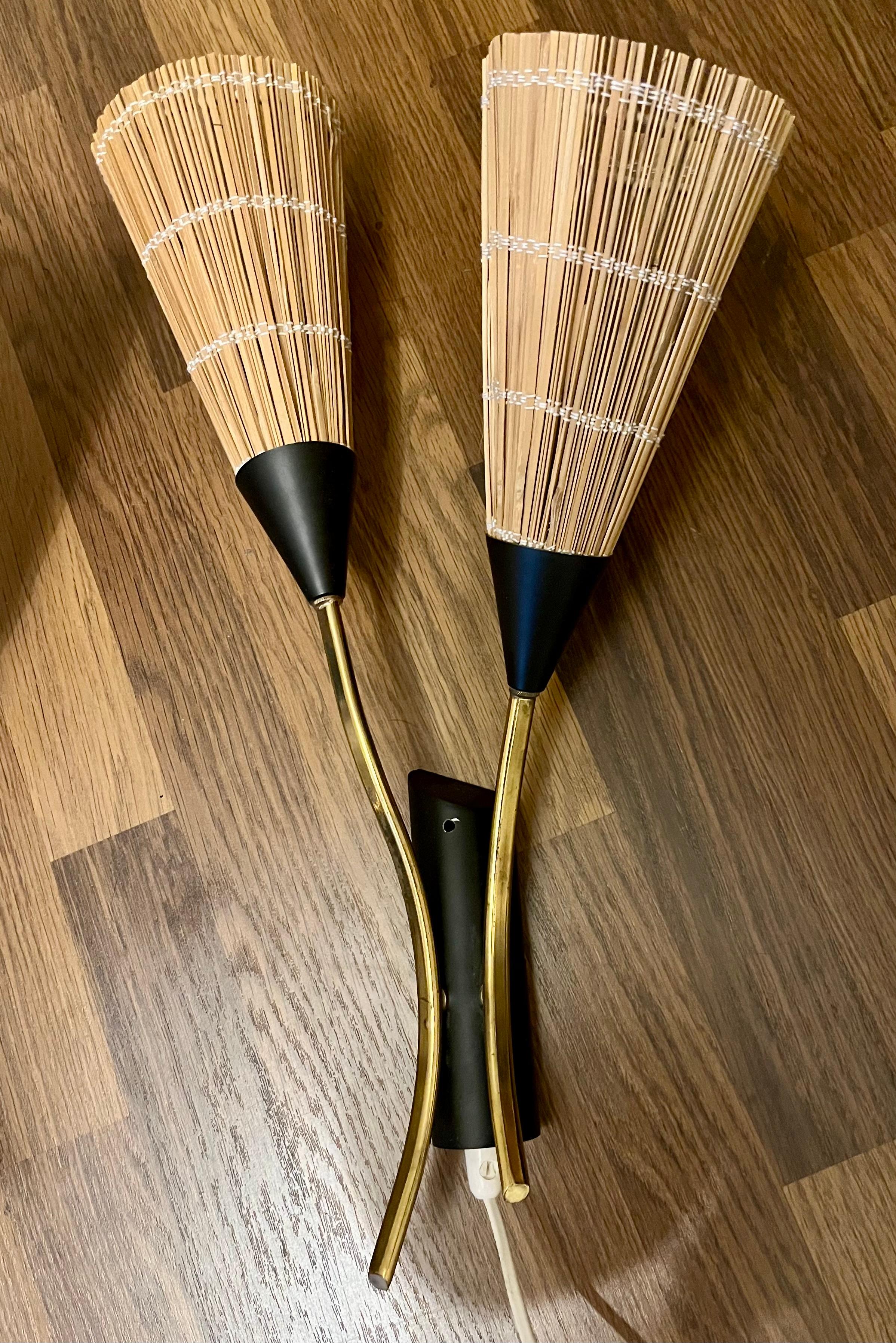 Itsu, Wandlampenpaar, Model No. EY76. Jahr 1950 im Zustand „Hervorragend“ im Angebot in Hyvinkää, FI