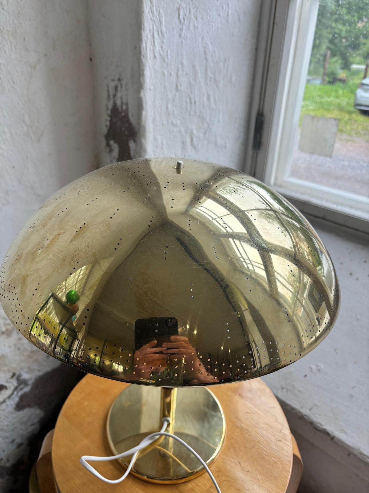 Scandinavian Modern Paavo Tynell, Table lamp; Model 5061 TAITO. 1950 For Sale