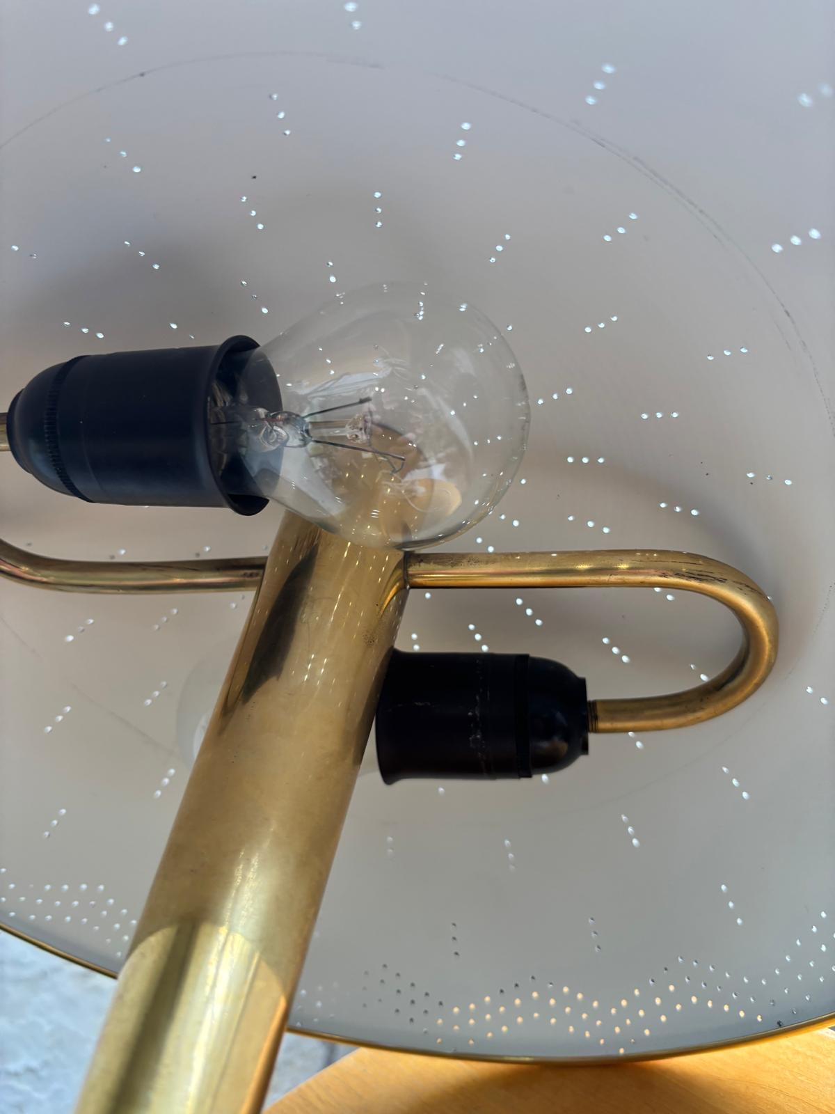Brass Paavo Tynell, Table lamp; Model 5061 TAITO. 1950 For Sale