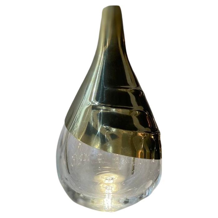 Perpetua Embossed Texture Brass Suspension Natural Finish For Sale