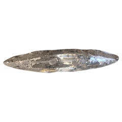 Sculptures Cast Aluminum Bowl by David Marshall with Celtic Motifs