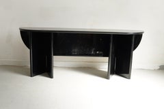 Black Console Table model Antella, 70s