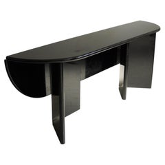 Black Console Table model Antella, 70s