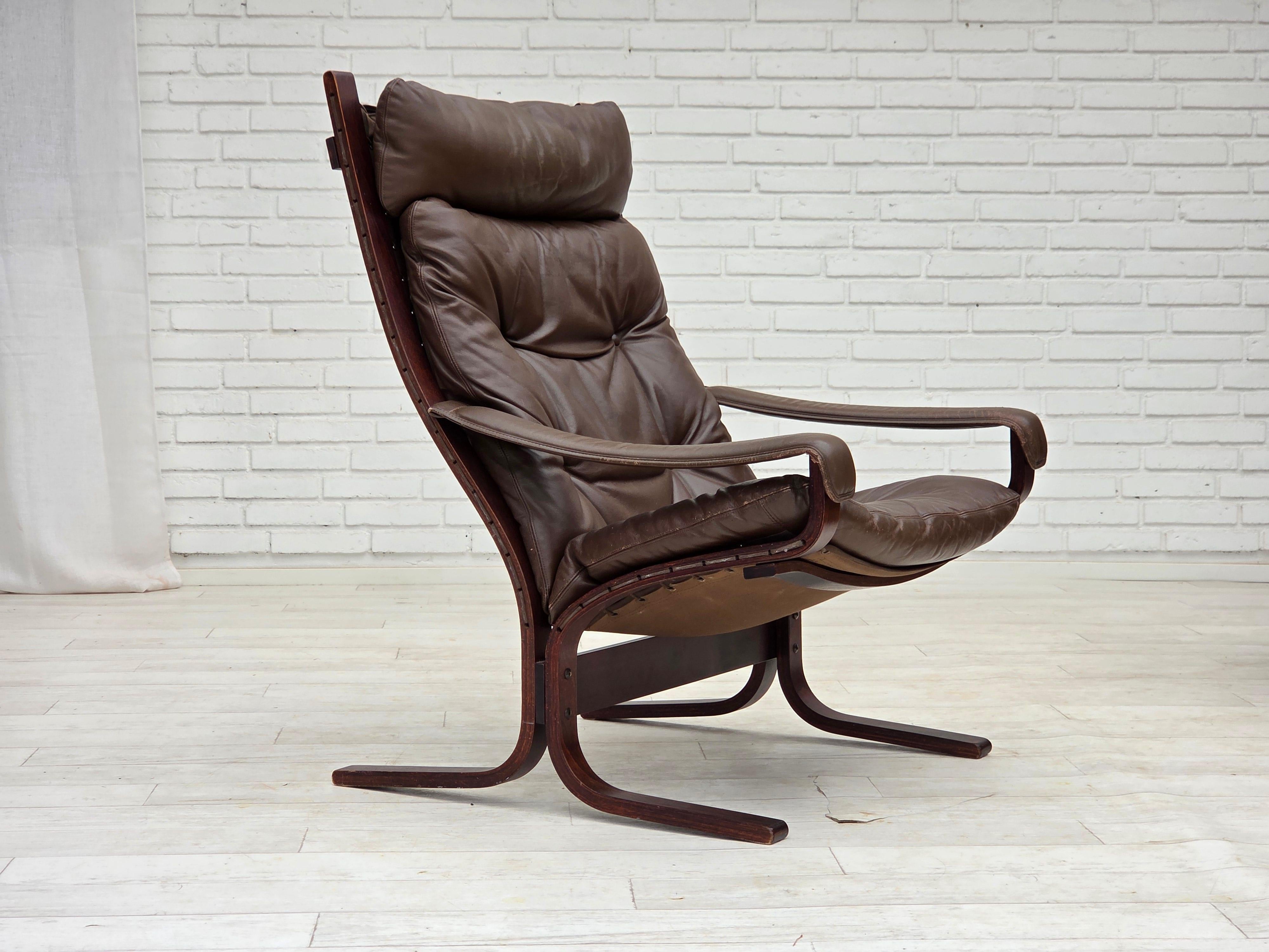 Années 1970, design norvégien d'Ingmar Relling pour Westnofa, modèle 