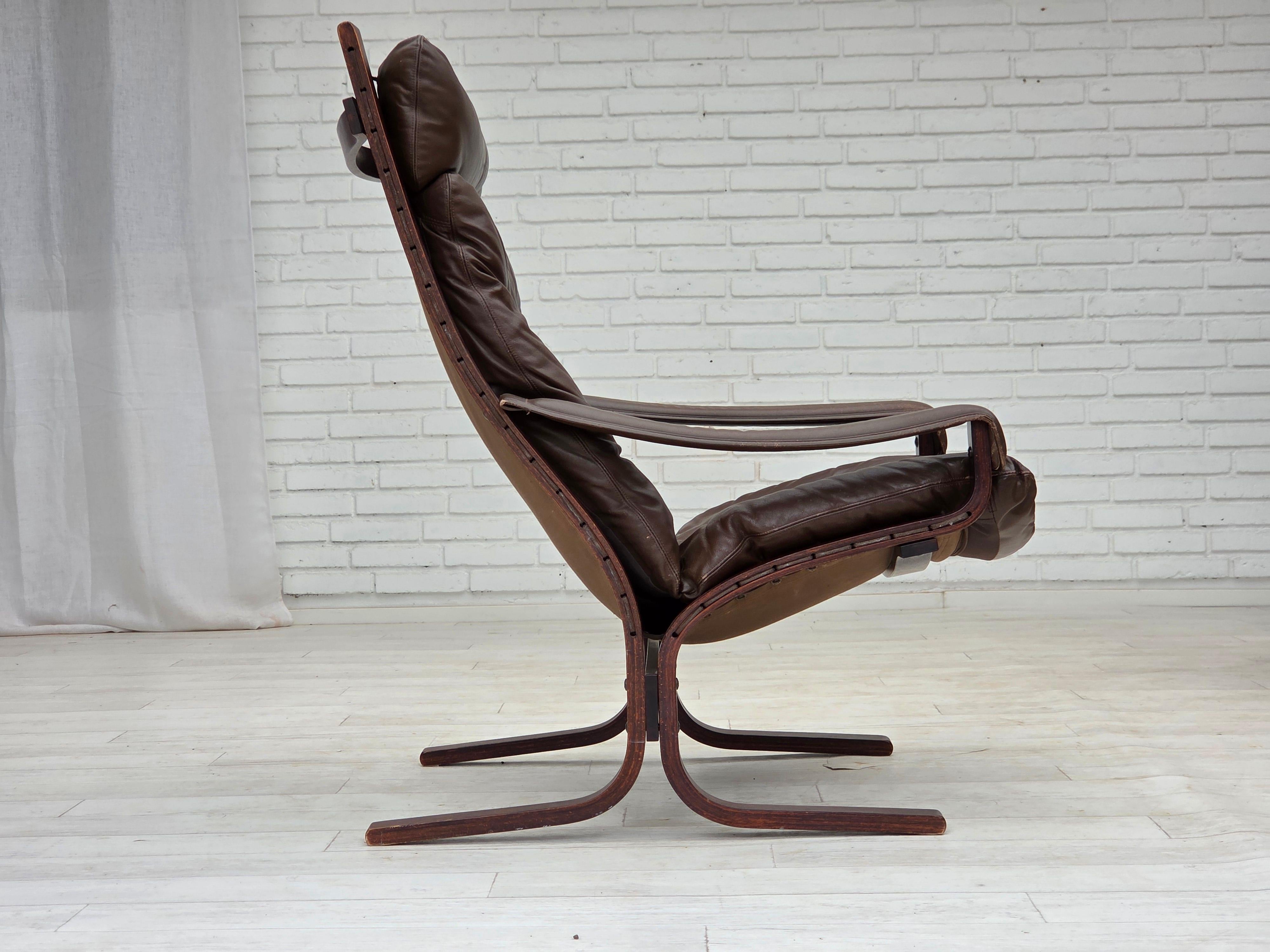 Années 1970, design norvégien d'Ingmar Relling pour Westnofa, modèle 