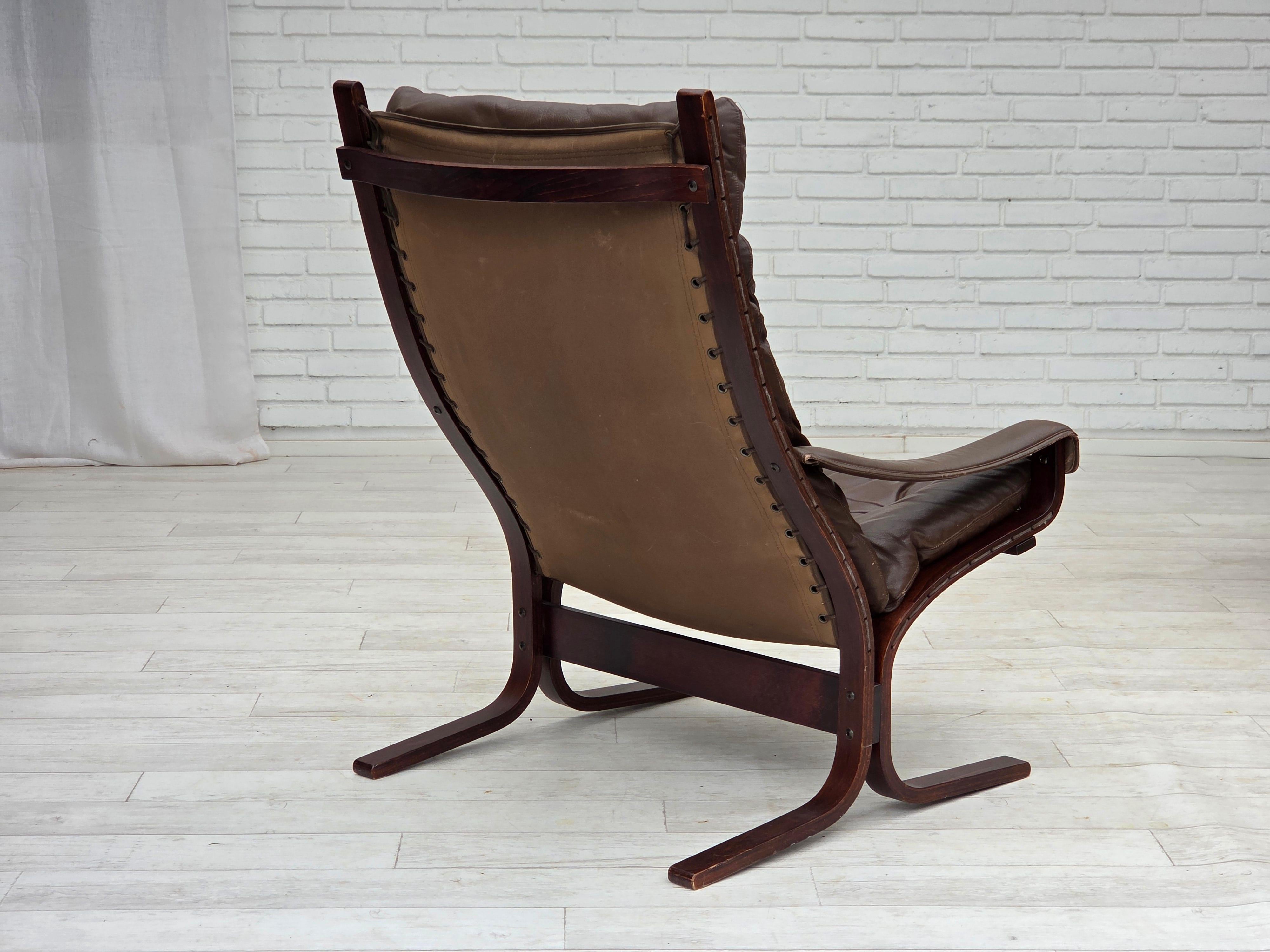 Fin du 20e siècle Années 1970, design norvégien d'Ingmar Relling pour Westnofa, modèle 