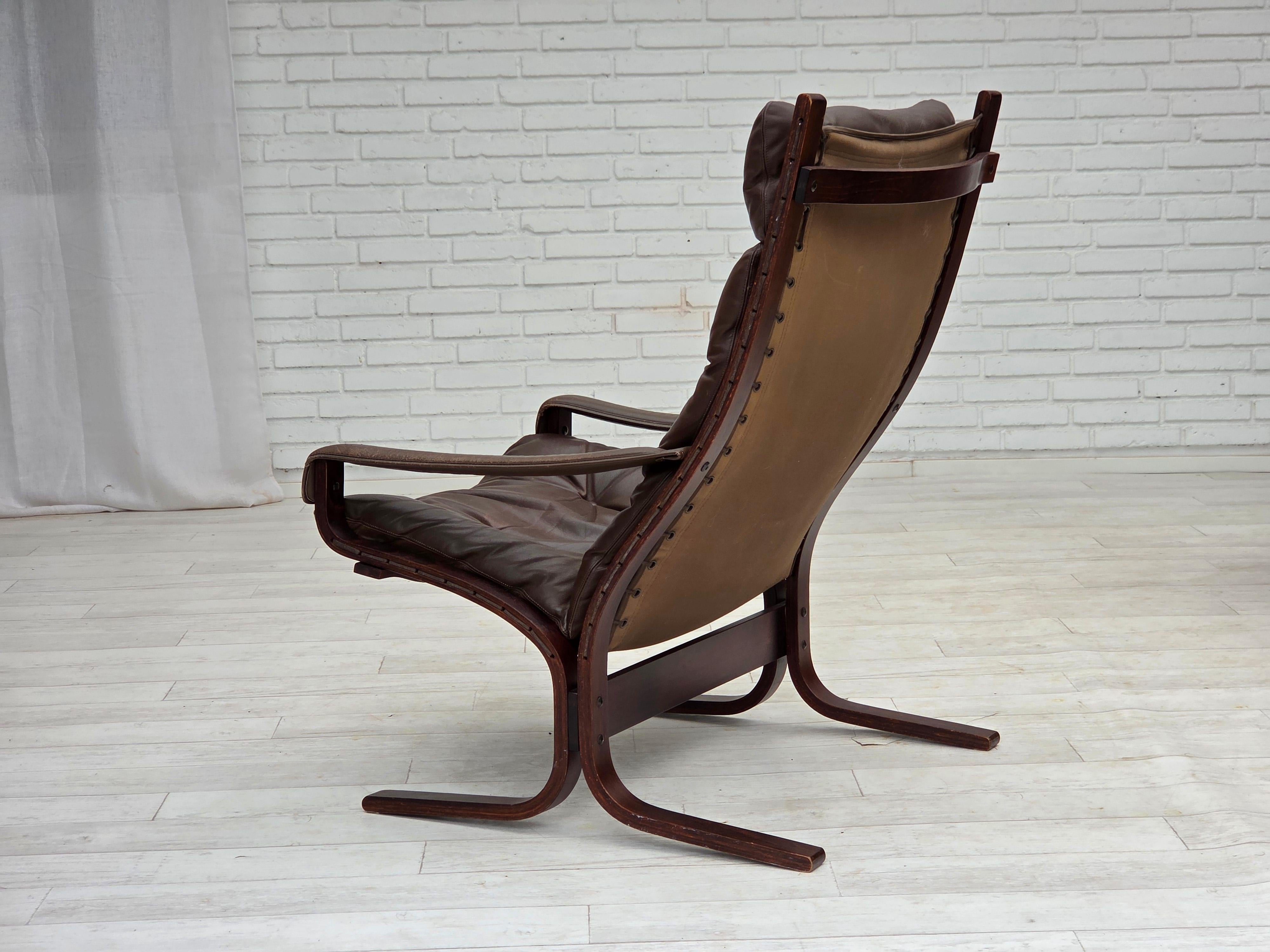 Années 1970, design norvégien d'Ingmar Relling pour Westnofa, modèle 