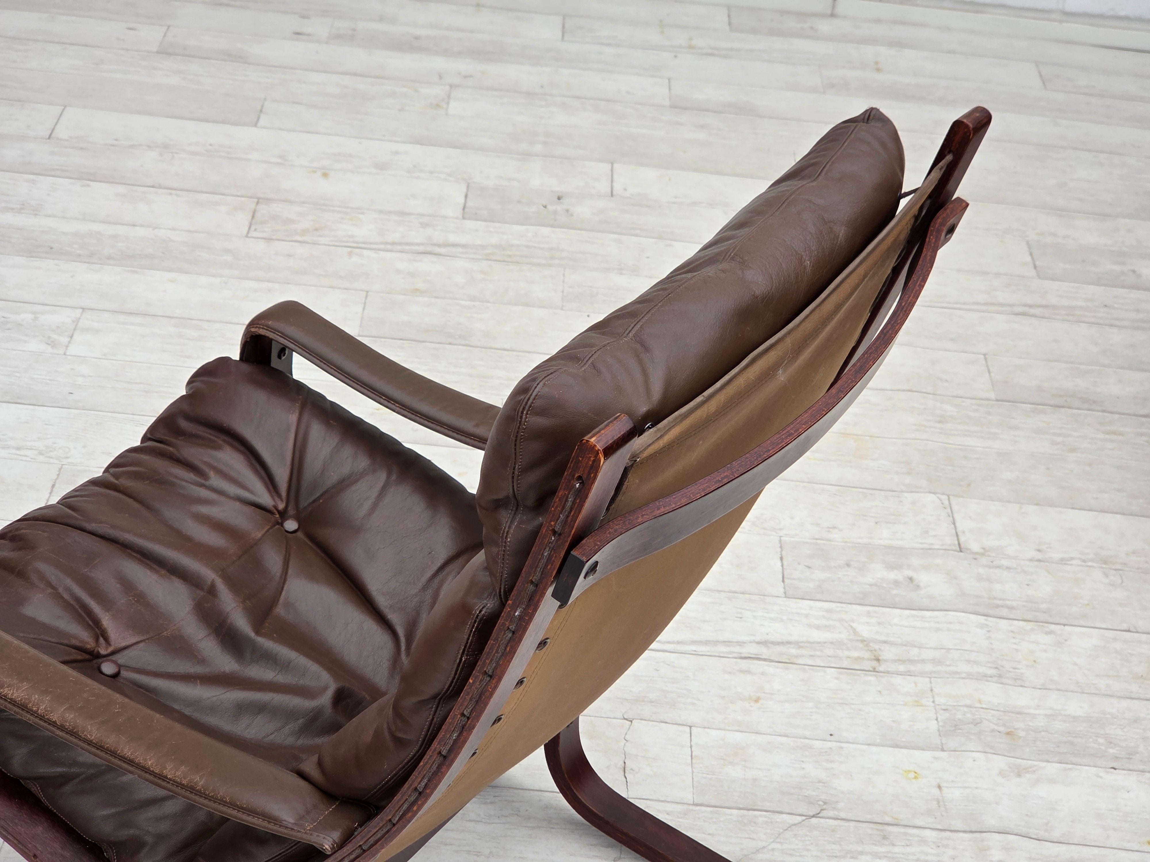 Années 1970, design norvégien d'Ingmar Relling pour Westnofa, modèle 
