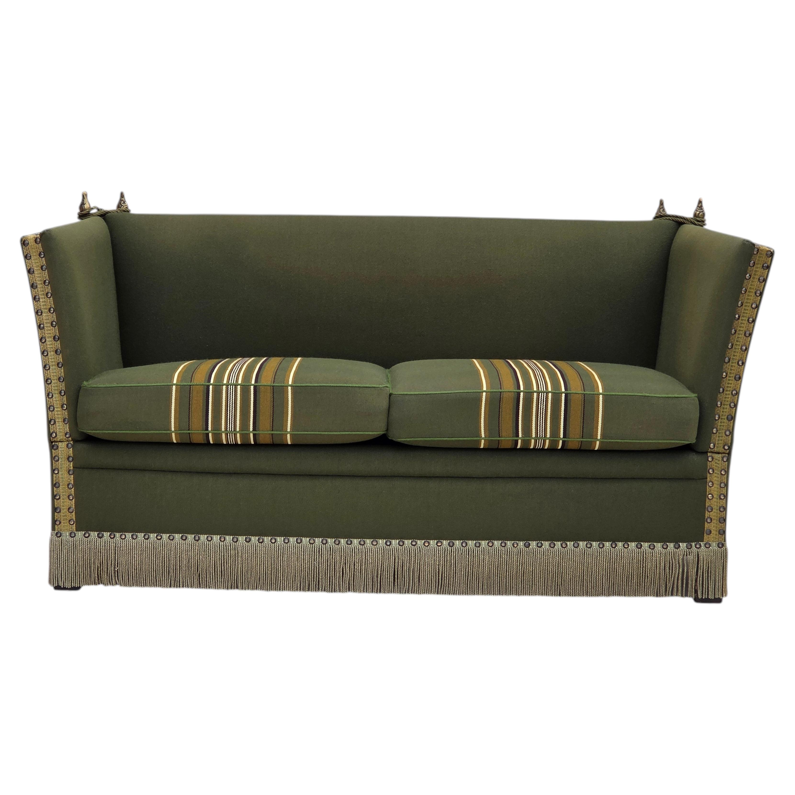 What is a low sofa called?