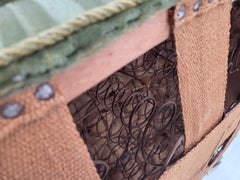 Anni '50, poltrona relax danese, velluto verde da arredamento, legno di quercia intagliato.