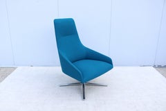 Contemporary Lievore Altherr Molina for Andreu World Alya Swivel Lounge Chair