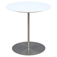 Minimalist Jephson Robb for Bernhardt Design Quiet Round Occasional Side Table