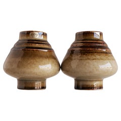 Vasenpaar von Olle Alberius aus der Serie 'Bamboo' für Rörstrand
