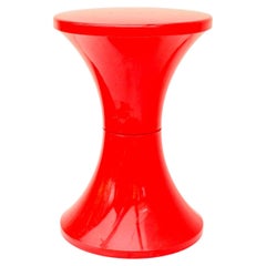 Sedia Tamtam originale degli anni '70 di Henry Massonnet – Rosso brillante