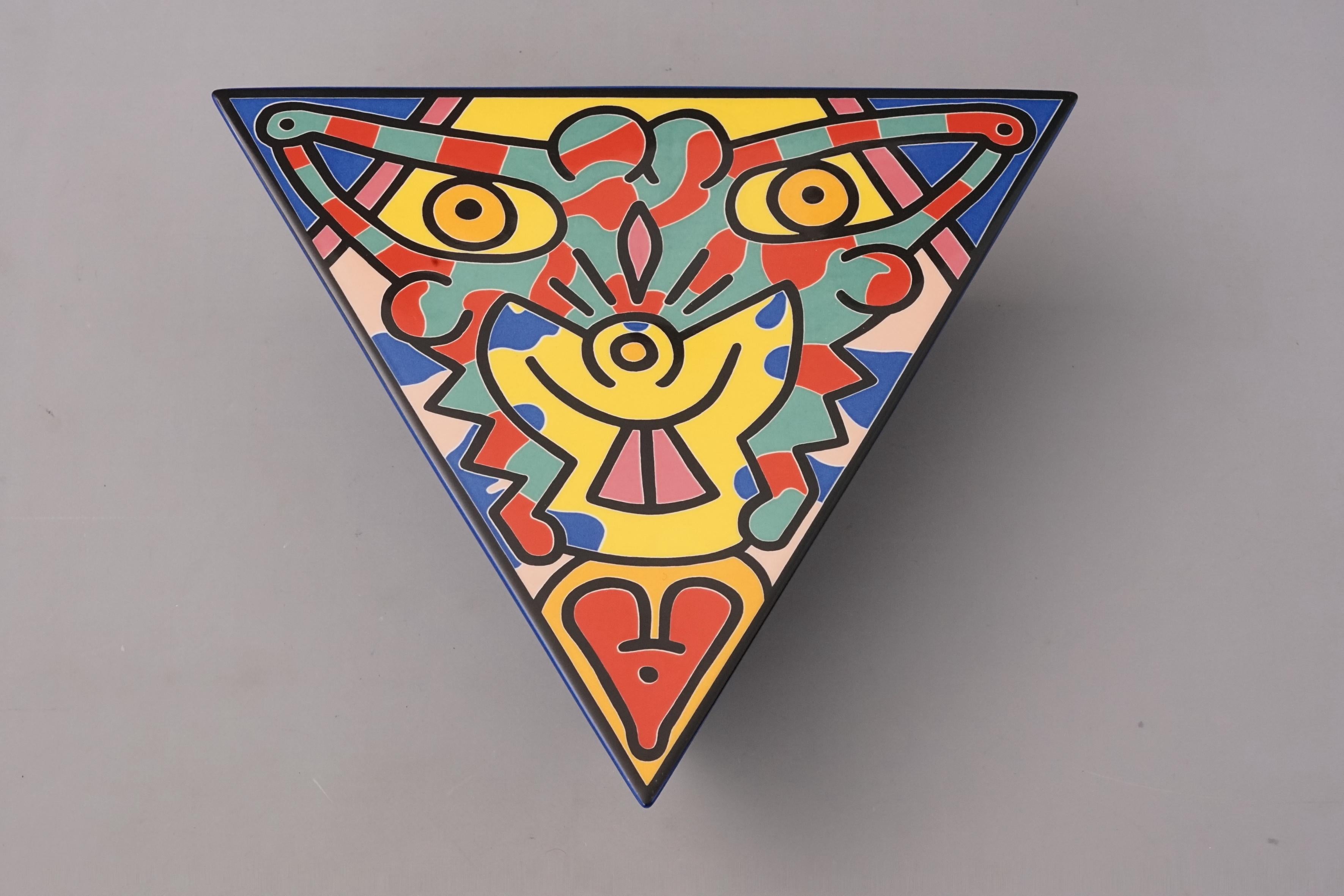Spirit of Art No. 2 box 192/750 von Keith Haring für Villeroy & Boch, 1992 (Postmoderne) im Angebot