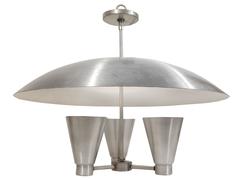 Spun Aluminum Fixture by Edward Wormley