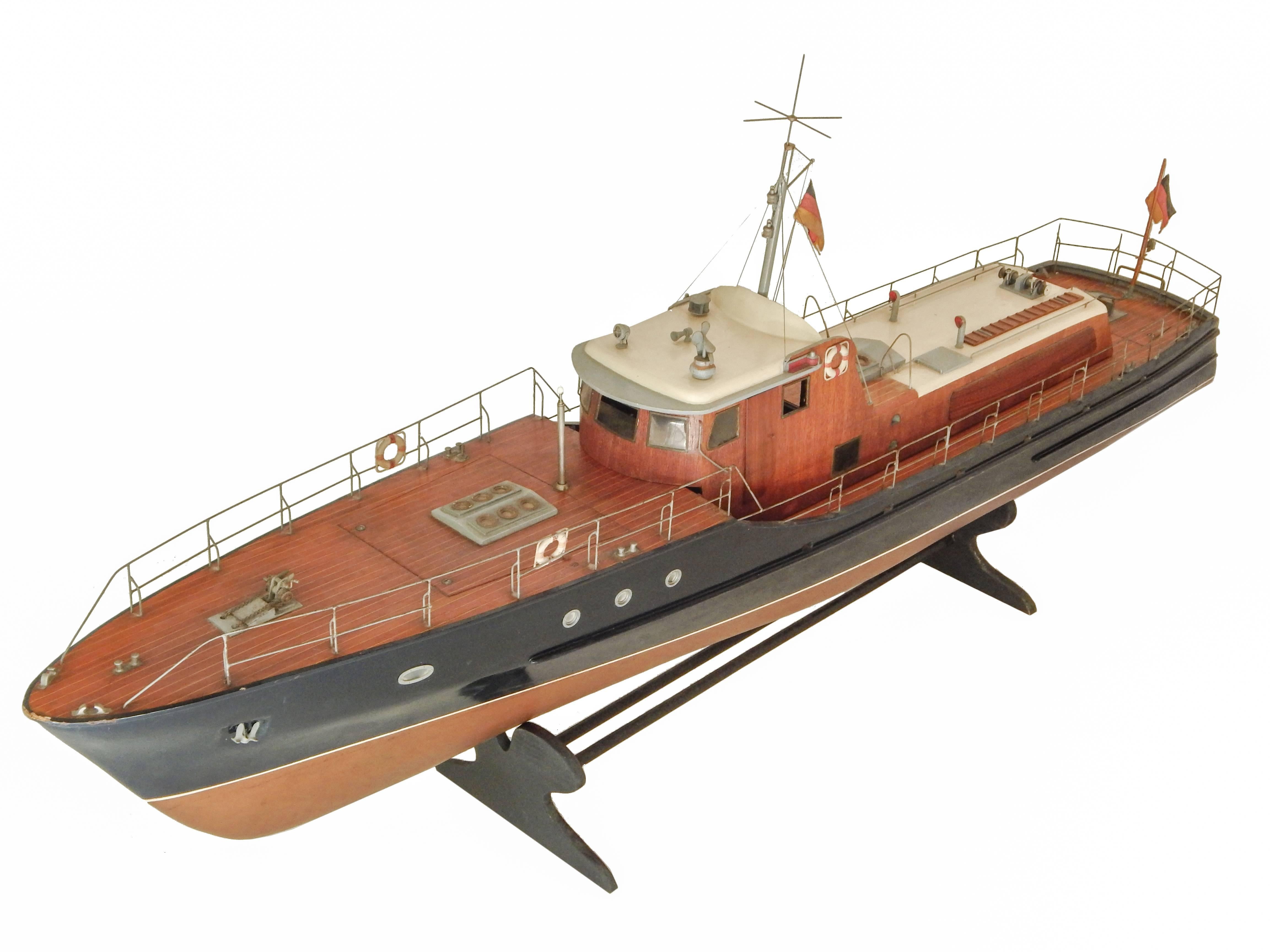 Large German Boat Model For Sale 3