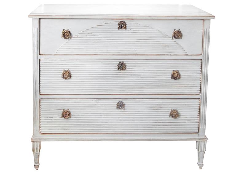 Gustavian Style Dresser For Sale at 1stDibs