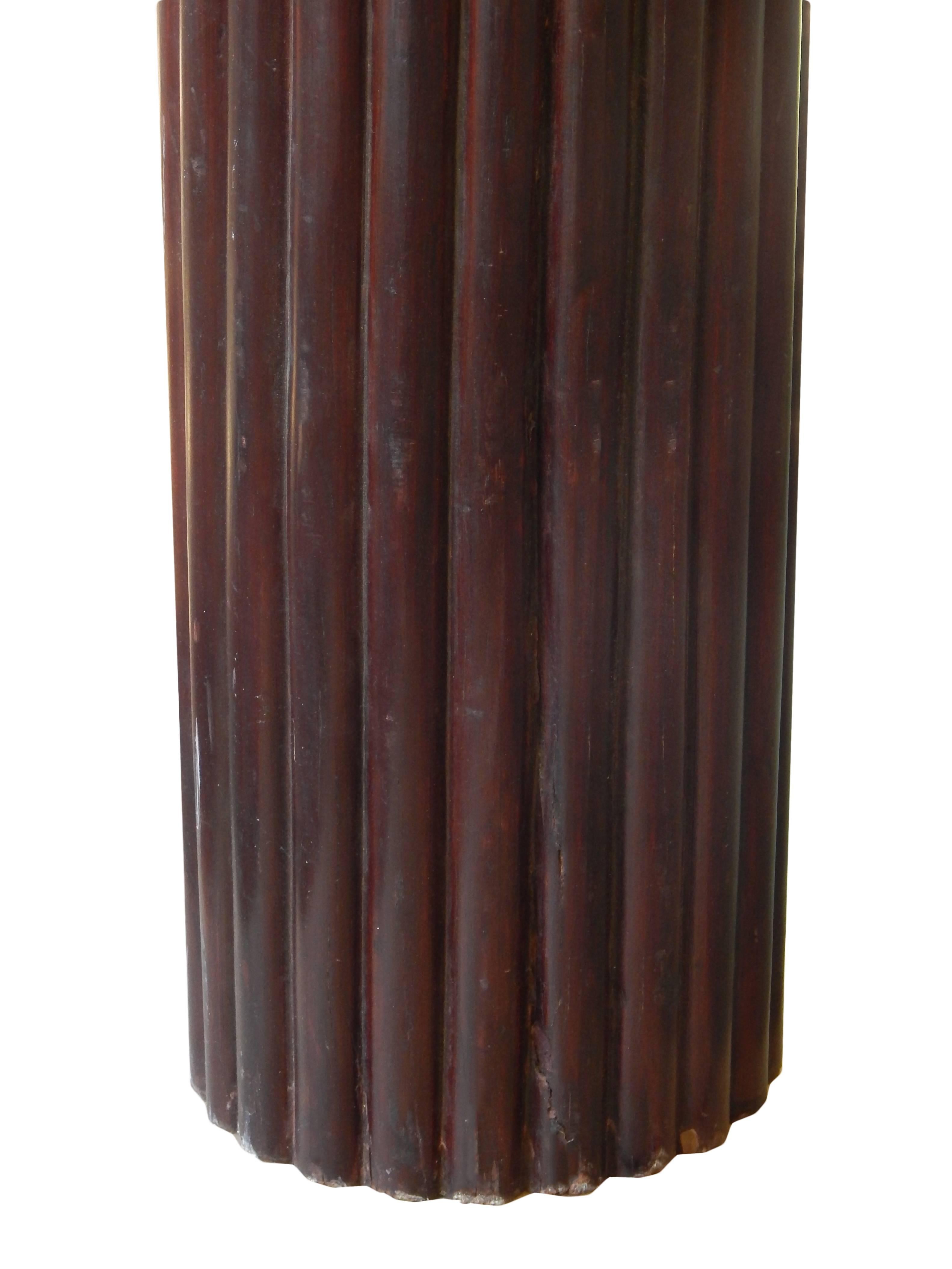 Anglo-Raj Solid Rosewood Columns For Sale 1