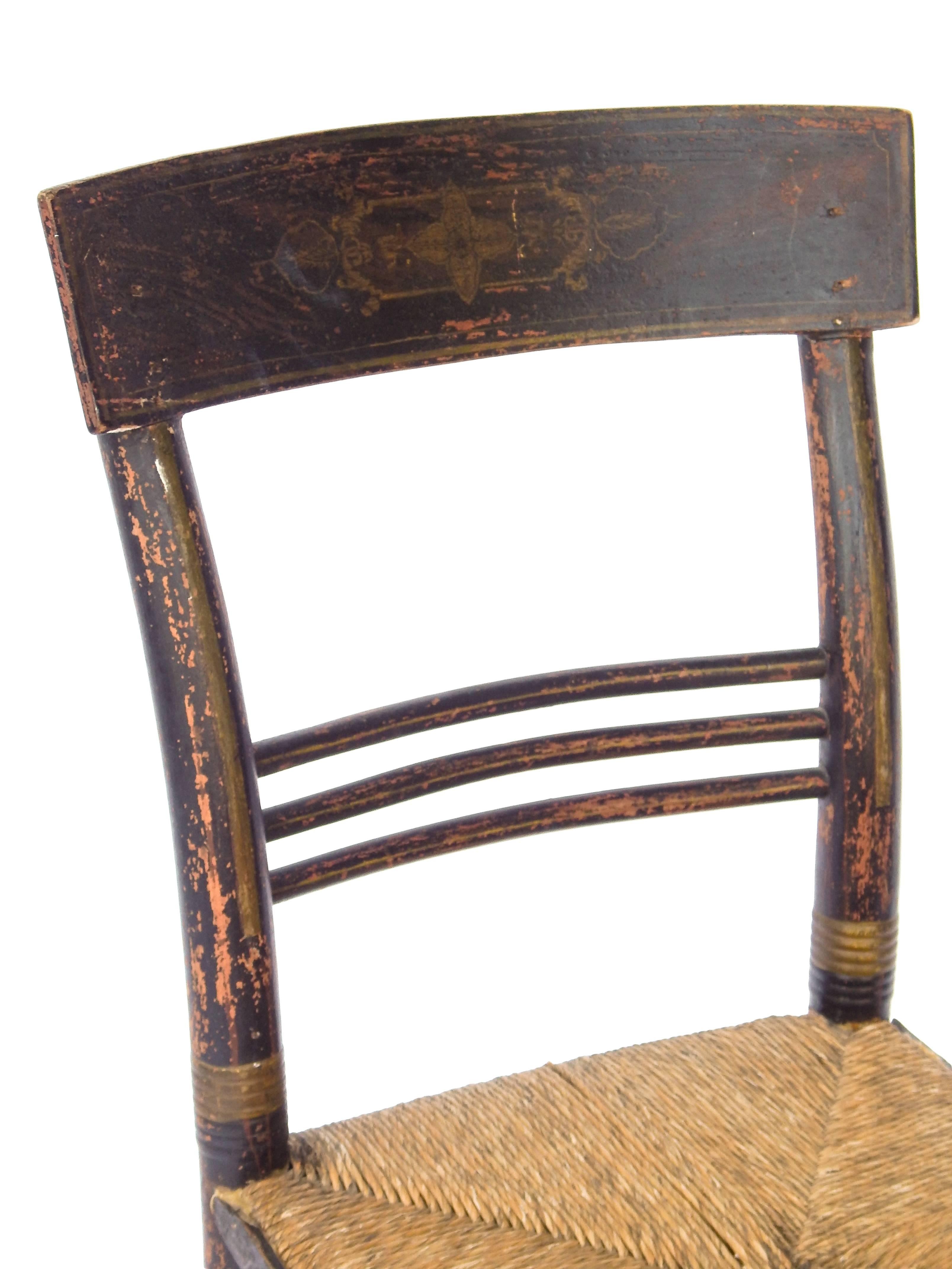 18th Century New England Dining Chairs In Good Condition For Sale In Bridgehampton, NY