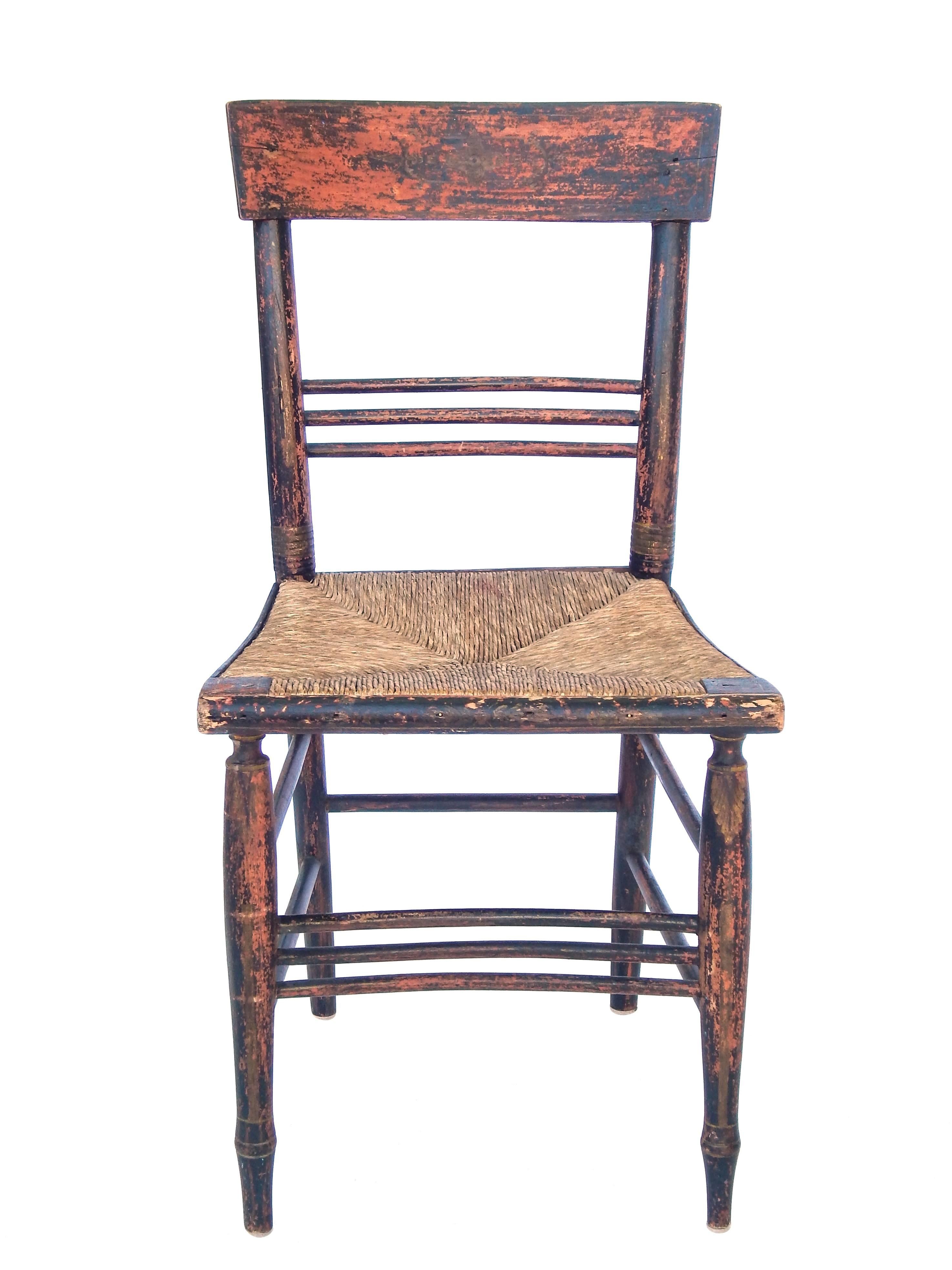 American Classical 18th Century New England Dining Chairs For Sale