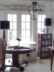 Black Iron Star Lantern