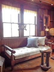 Antique Workman’S Bed with Custom French Mattress