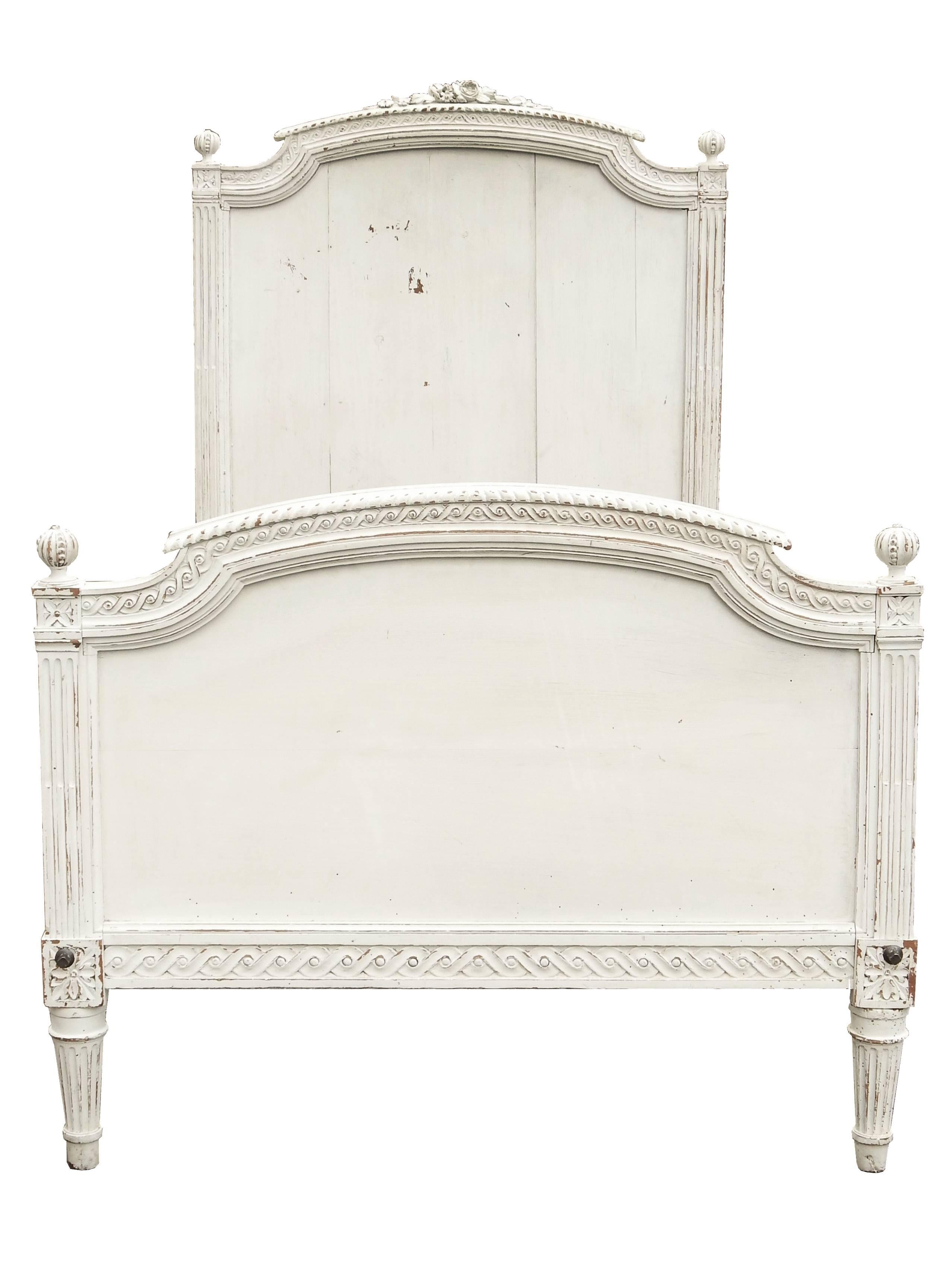 20th Century Pair of French Twin Beds
