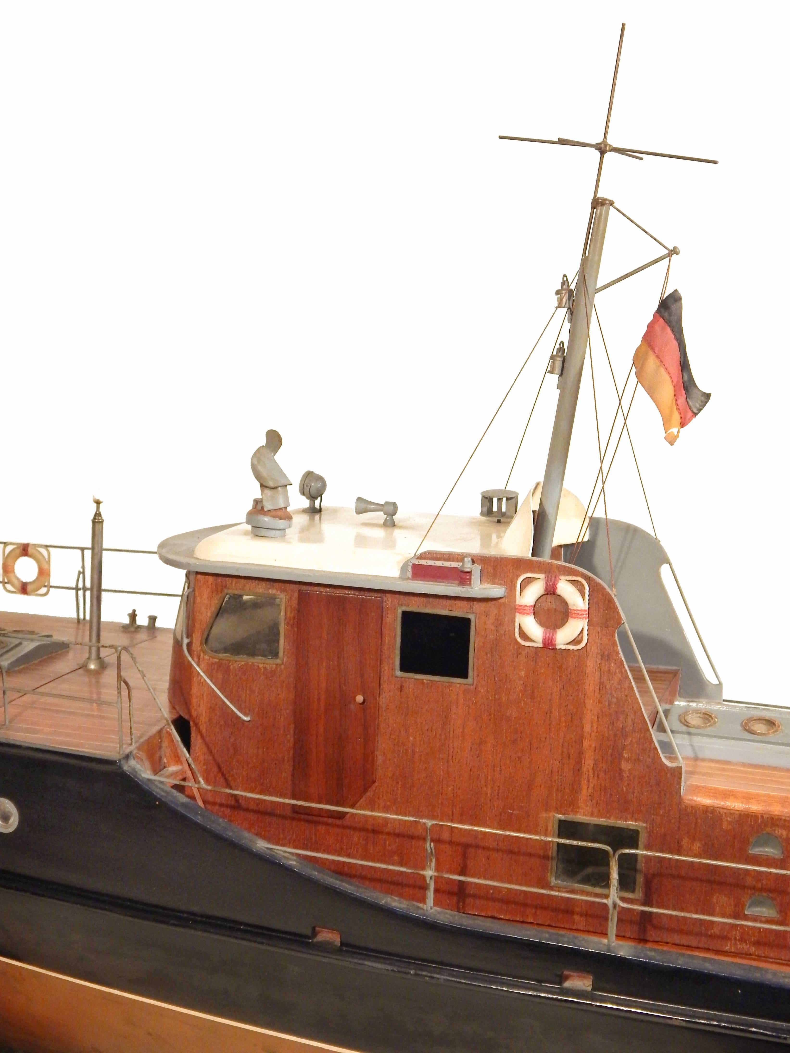 Large German Boat Model For Sale 4